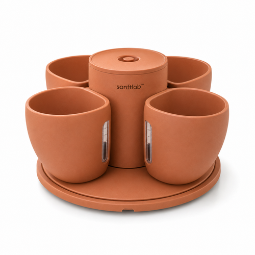 sanftlab™ PetalPivot Self-Watering Planter