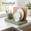 sanftlab™ RinseRail Sink-Side Drying Dock