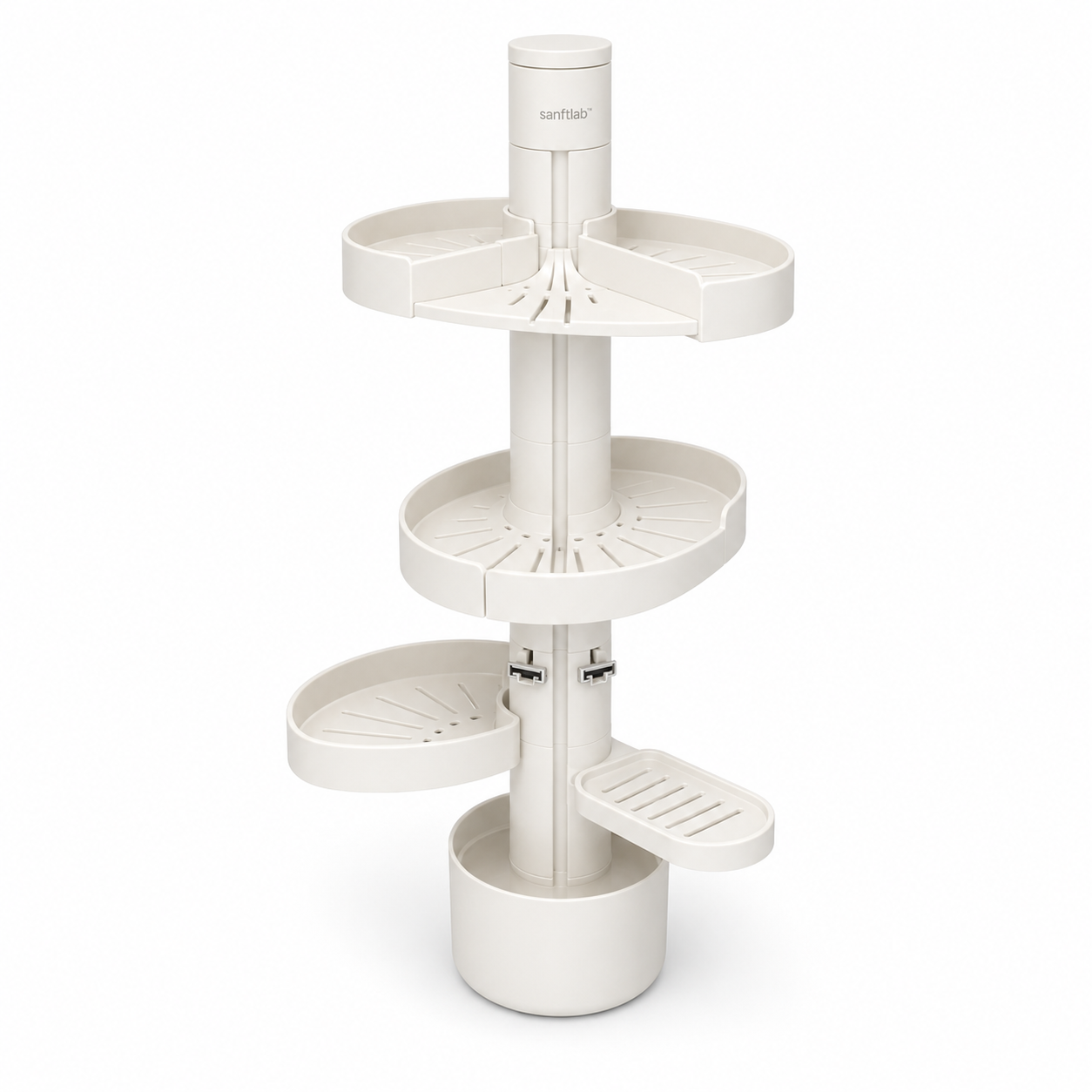 sanftlab™ SteamSpiral Shower Organizer