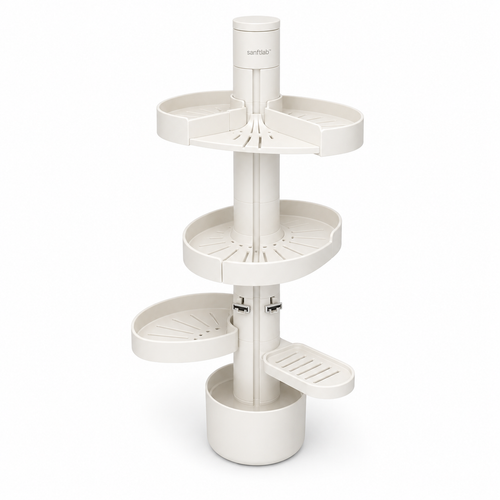 sanftlab™ SteamSpiral Shower Organizer